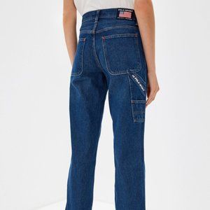 POLO RALPH LAUREN Wide Leg Mid-Rise Jeans Denim 27